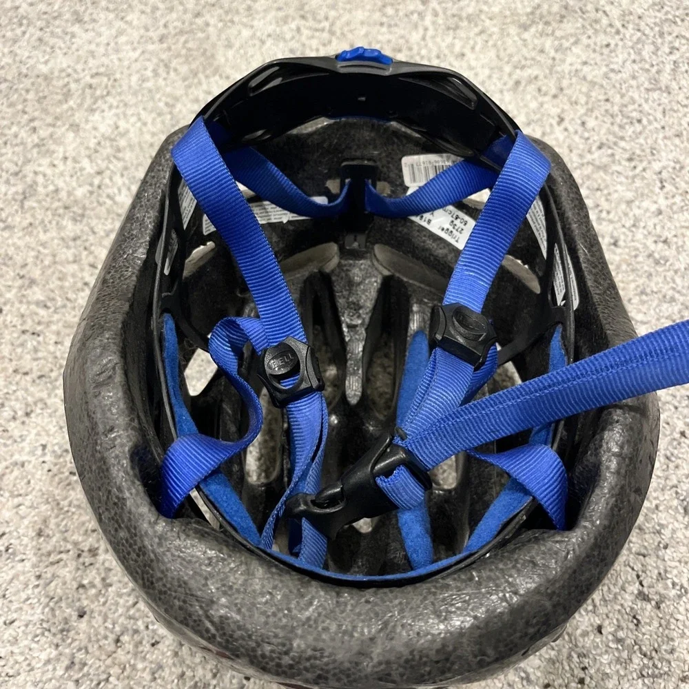 Bell Youth Riding Helmet Trigger Bicycle Rollerblade 50-57 cm Blue